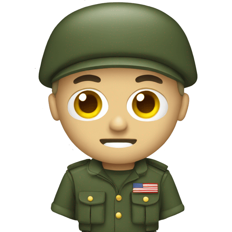 Marine with gun emoji