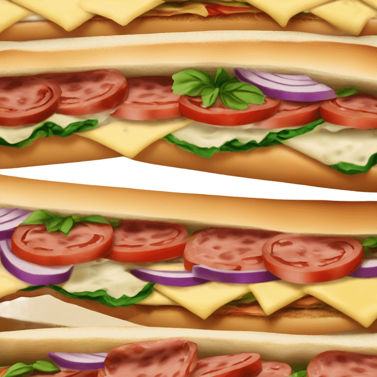 Wet Italian sub emoji