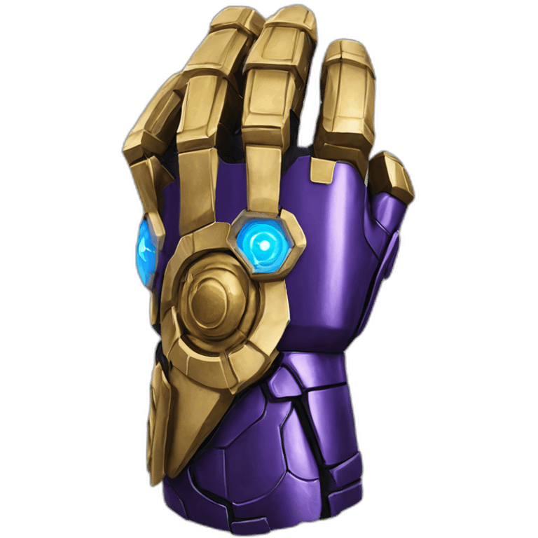 macron thanos gauntlet emoji