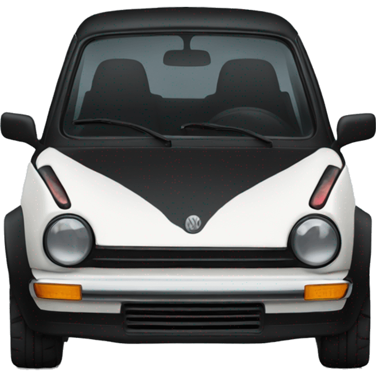 A black vw gti emoji