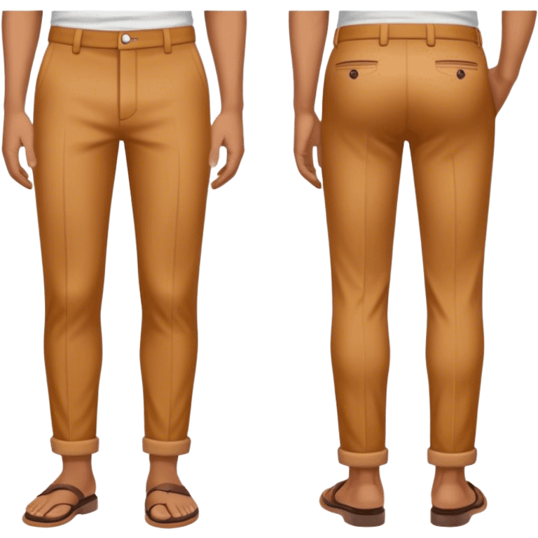 a fashion pants emoji