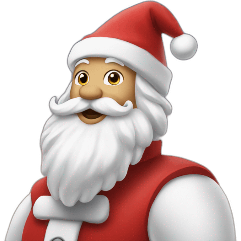 santa cluas emoji