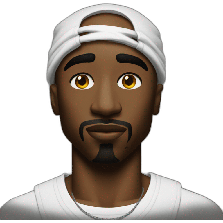 Tupac shakur emoji