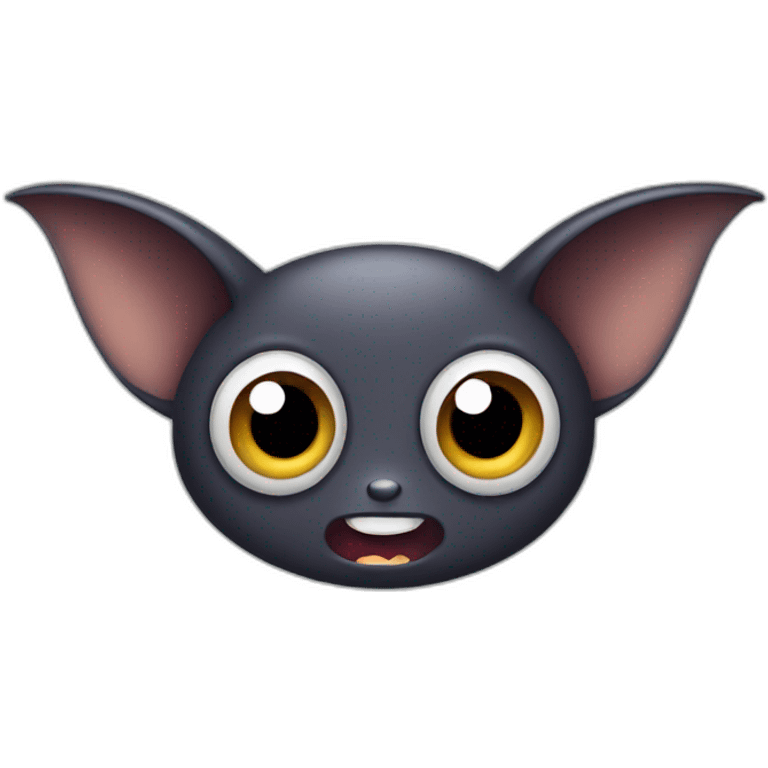 bat with big eyes emoji