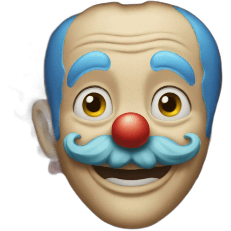 One piece baggy clown emoji