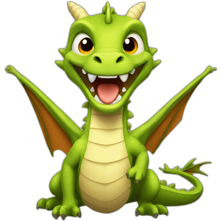 dragon happy emoji