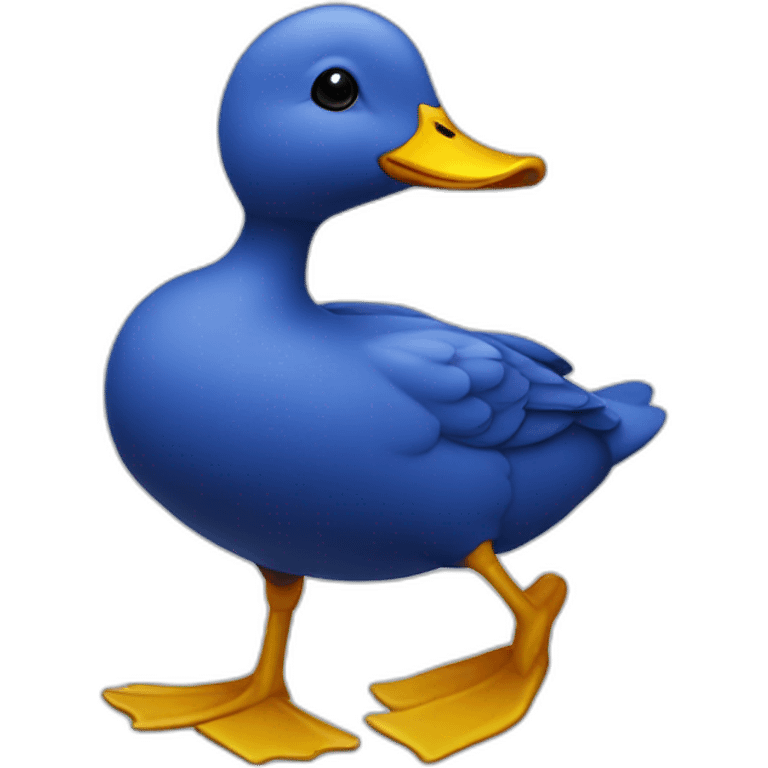 blueberry duck emoji