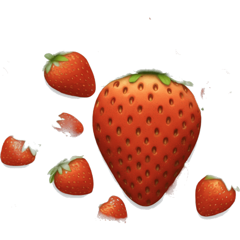 Strawberry emoji