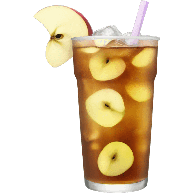 simple apple iced tea emoji