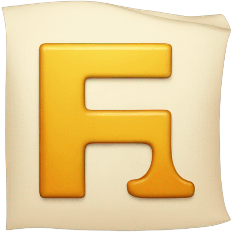 letter F emoji