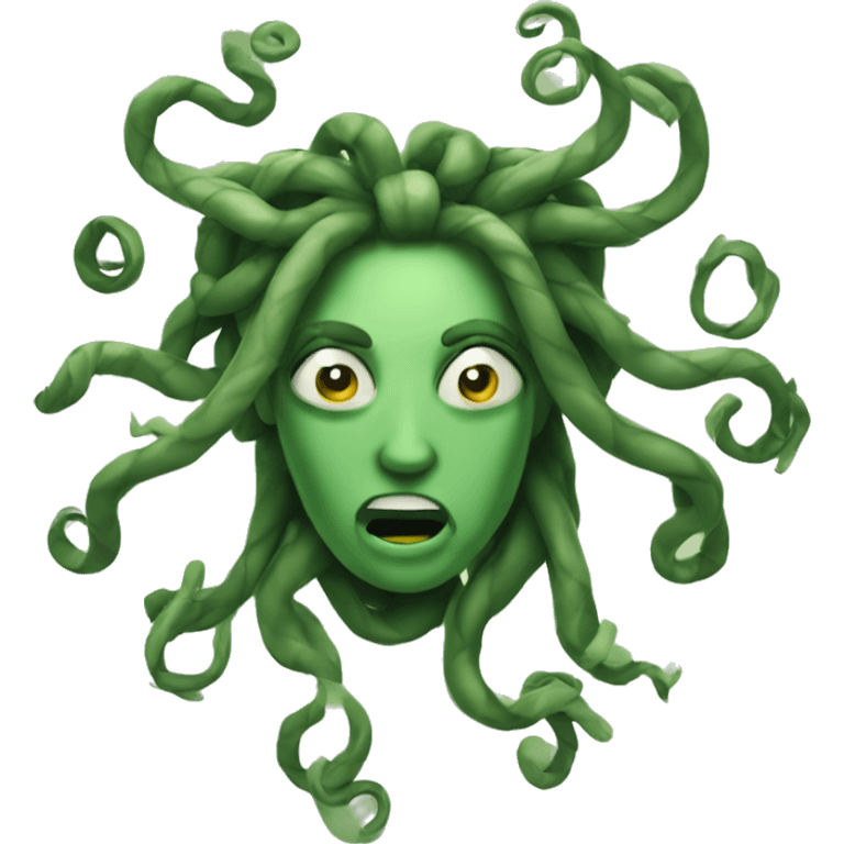 Cool medusa emoji