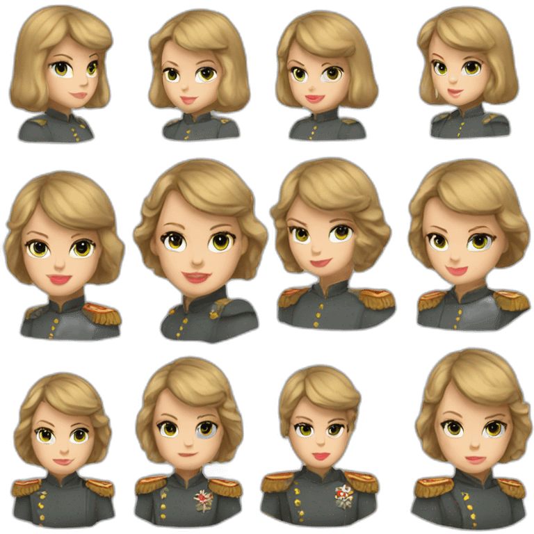 Taylor swift russian general emoji