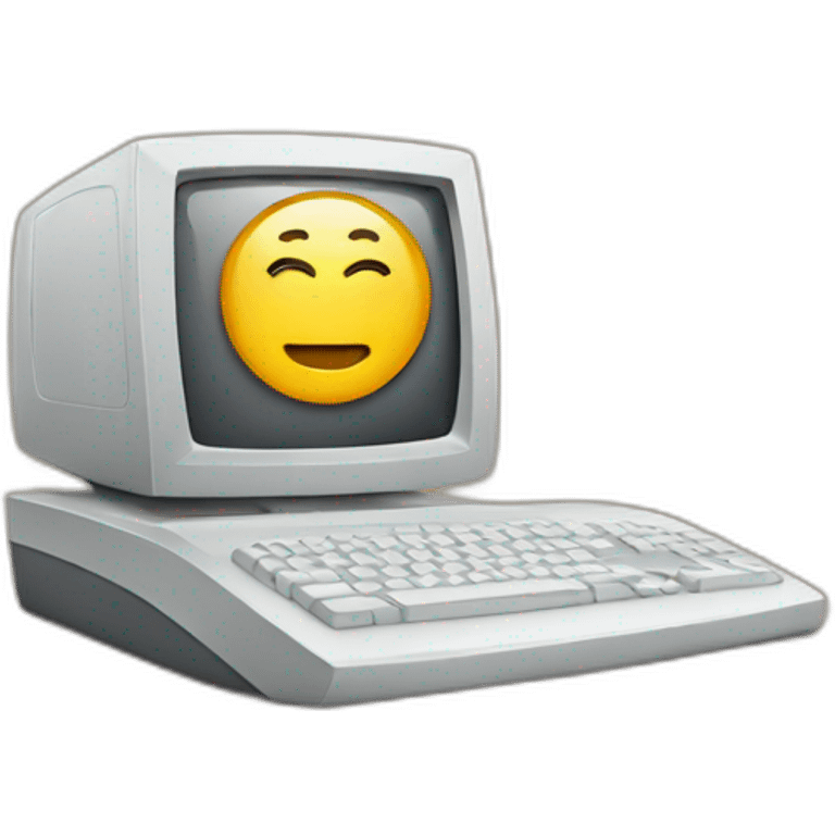 computer says thanks emoji