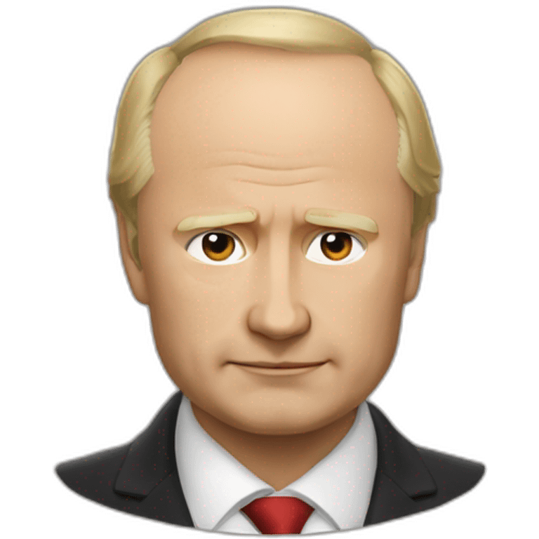 Vladimir Poutine chevauchant un ours emoji