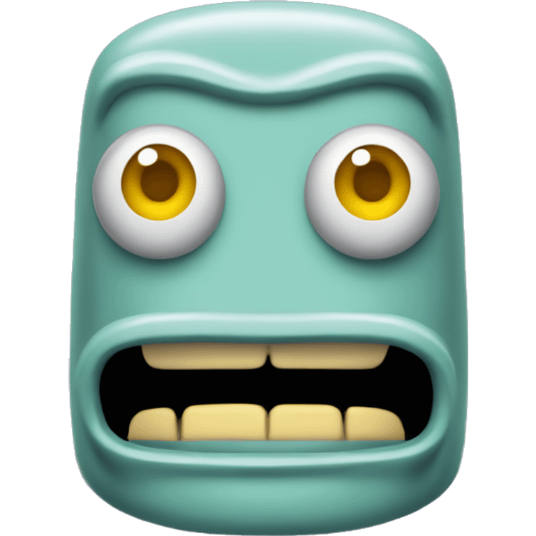 character Bender from the cartoon Futurama emoji