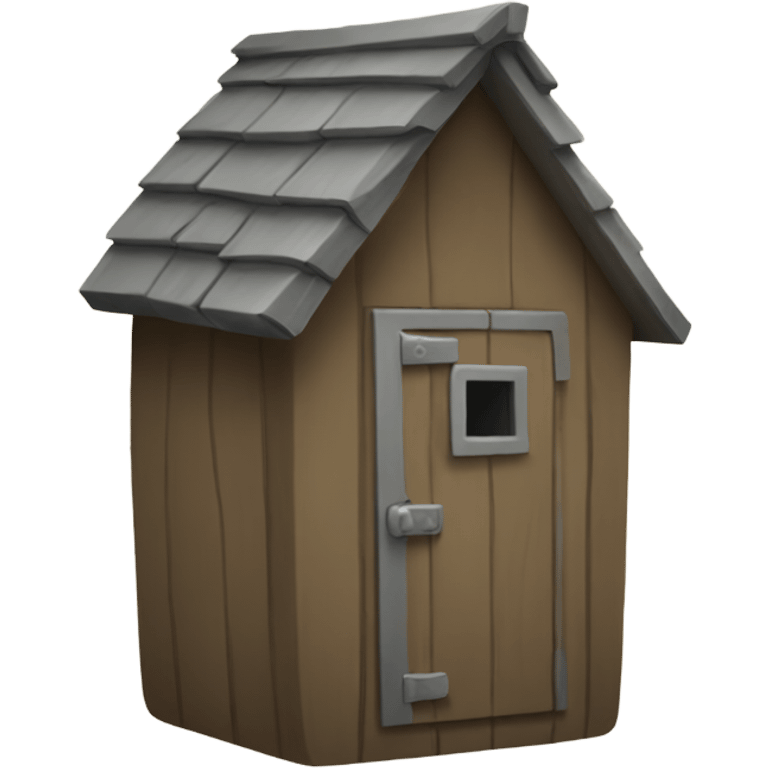 Outhouse emoji