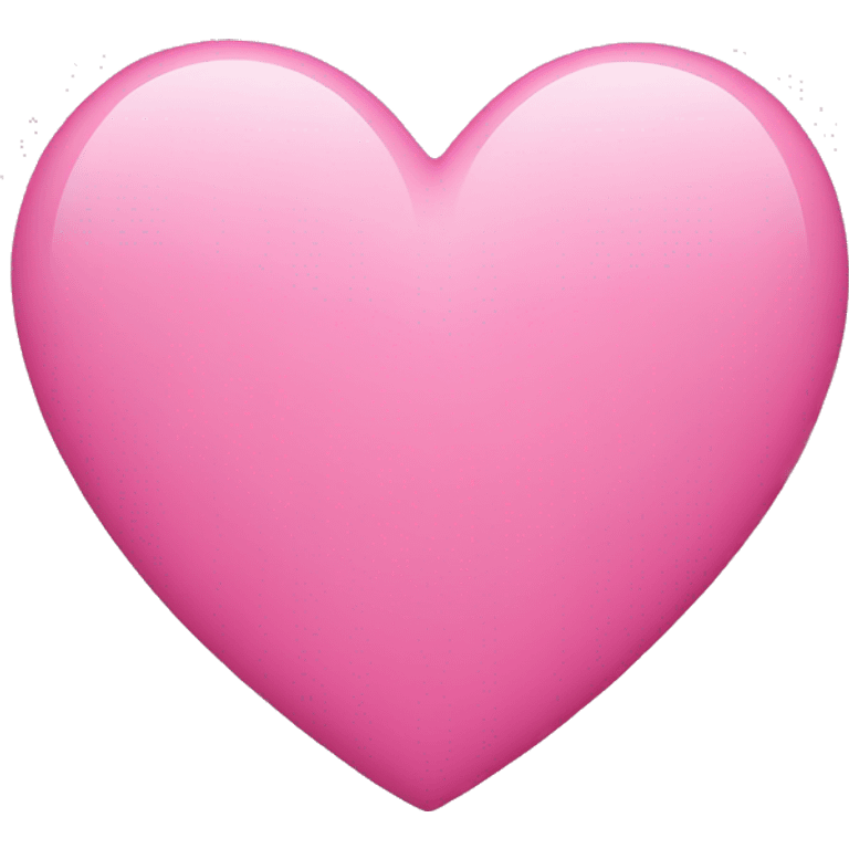 pink love heart emoji