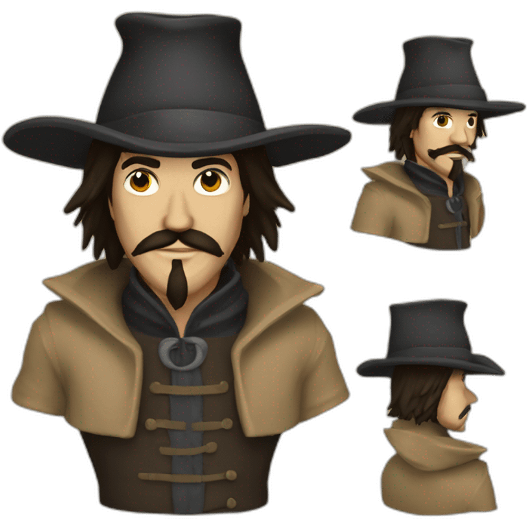 Guy Fawkes emoji