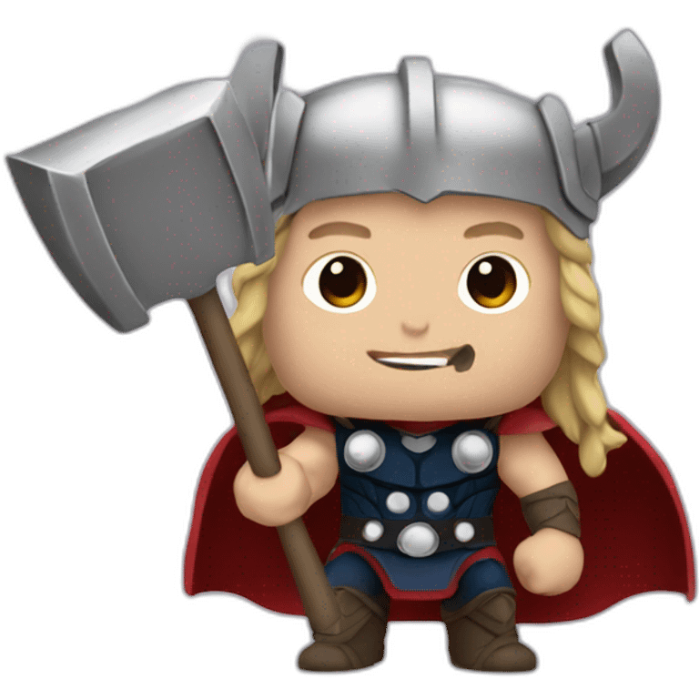 thor with a pan emoji