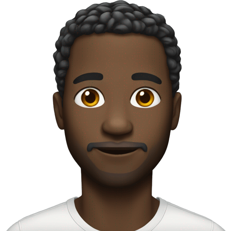 Black man emoji