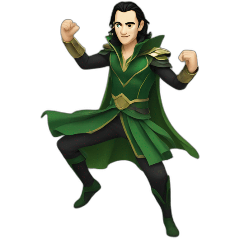 Loki dancing  emoji