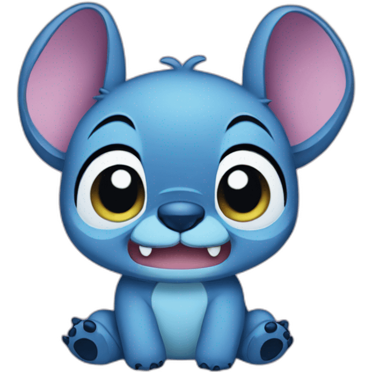 Stitch kawaii emoji