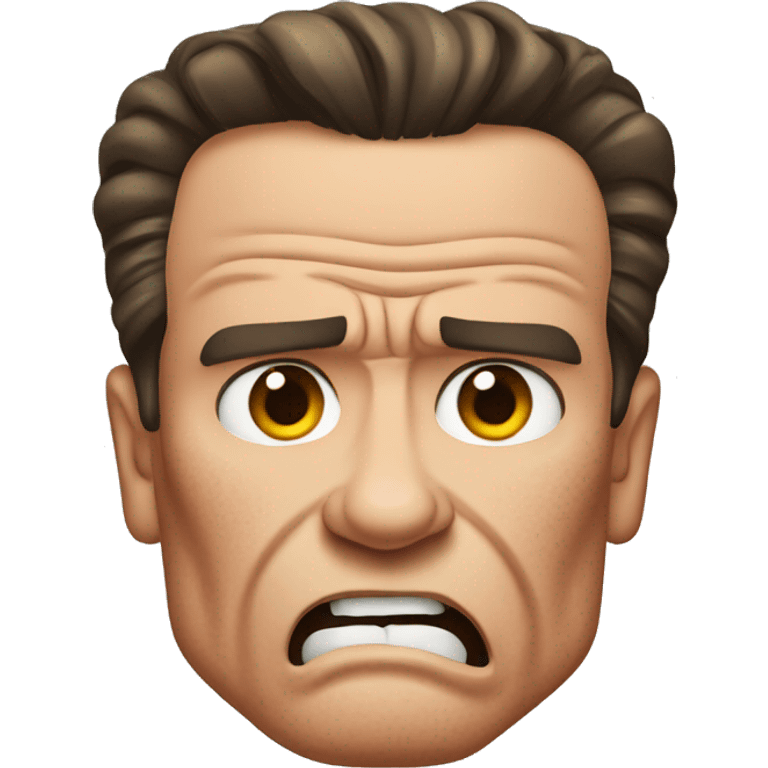 angry arnold schwarzenegger emoji