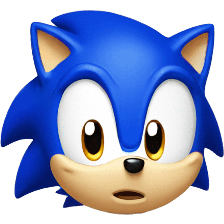 cute Sonic the Hedgehog emoji