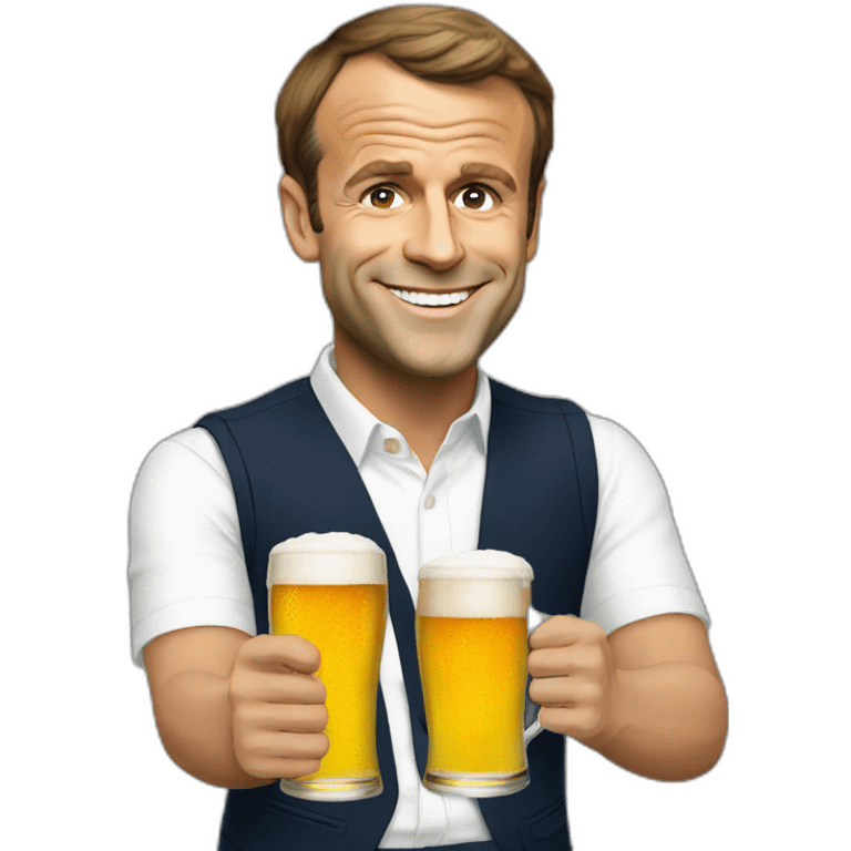 :Macron-beer: emoji