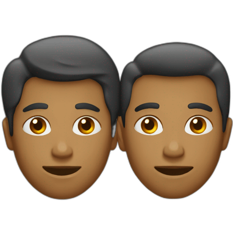 Two persons in singles  emoji