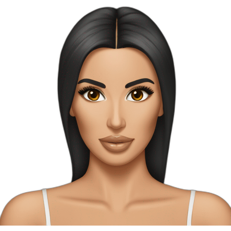 Kim-kardashian-in-skims emoji