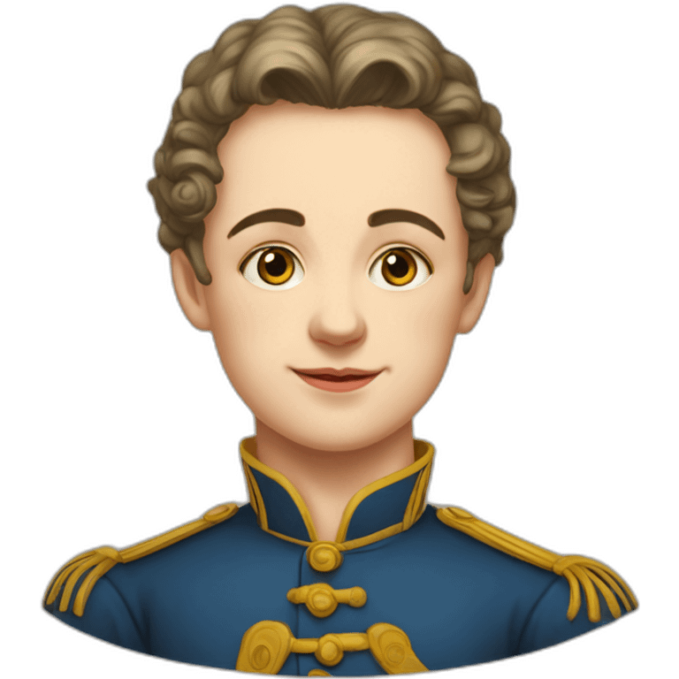 	student of a gymnasium in the 19th century Rissian Empire emoji