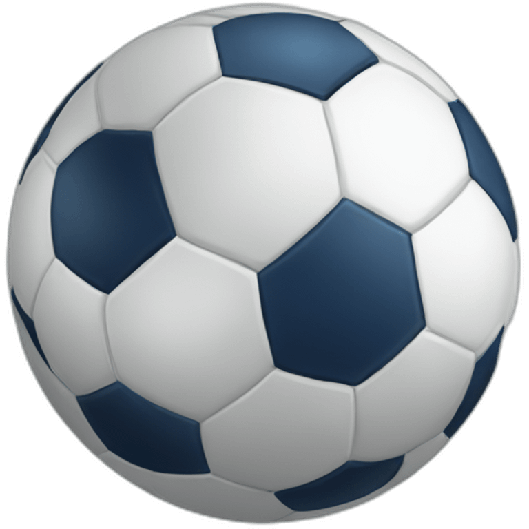 The champions league little ball icon emoji