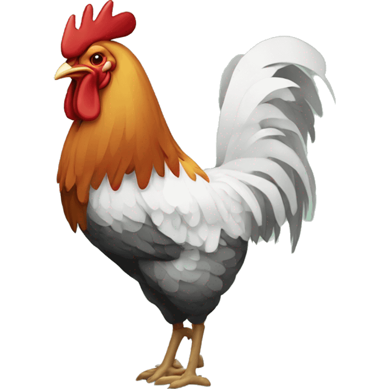 pixel rooster emoji