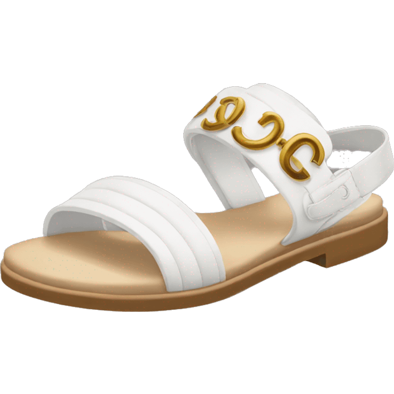 chanel sandals  emoji