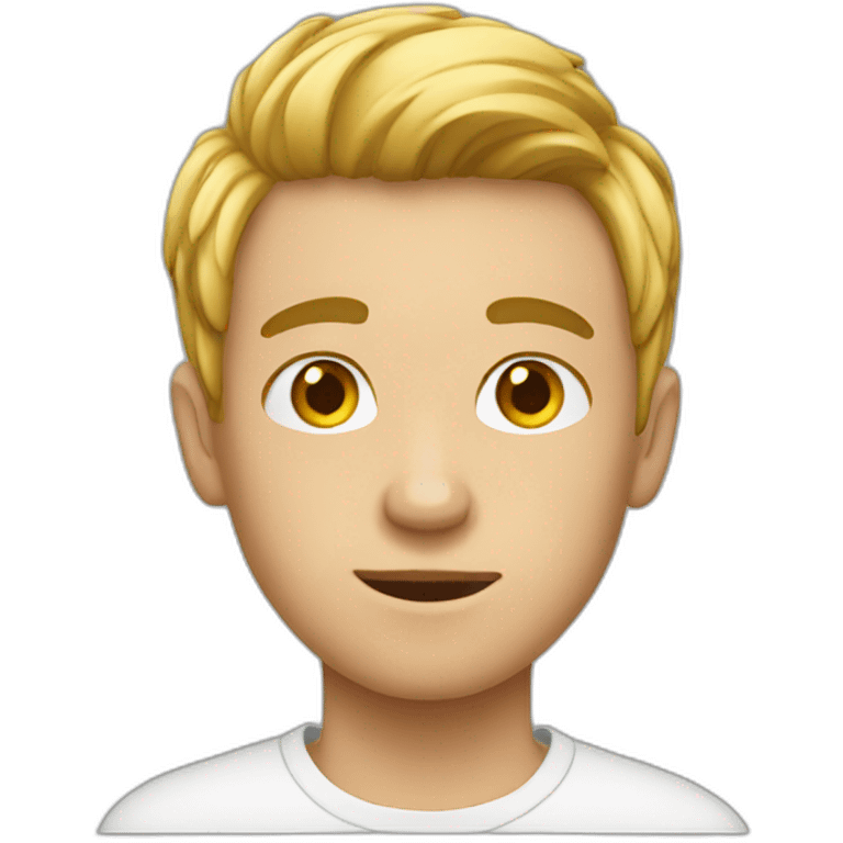 A teenage boy emoji