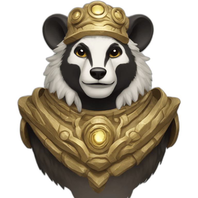 The interdimensional badger god emoji