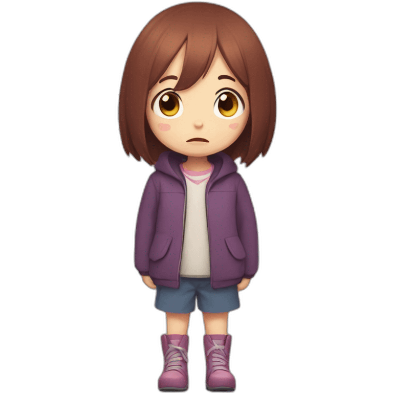 Sad ochaco emoji