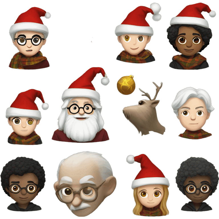 Harry Potter Christmas  emoji