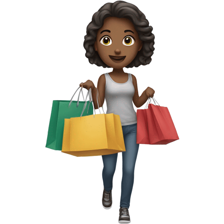 Girl shopping  emoji