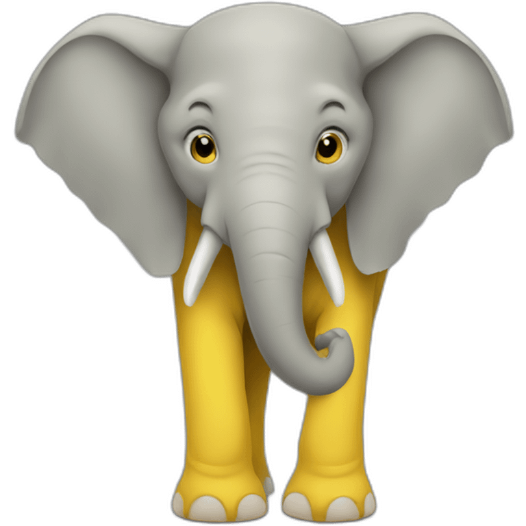 yellow-elephant emoji