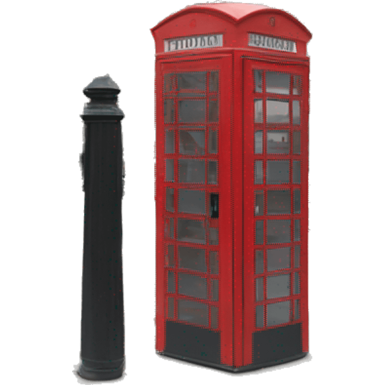 london phone booth emoji