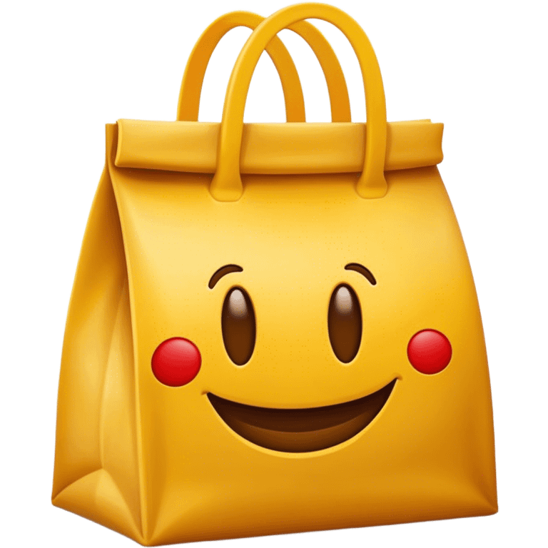 mcdonalds bag emoji emoji