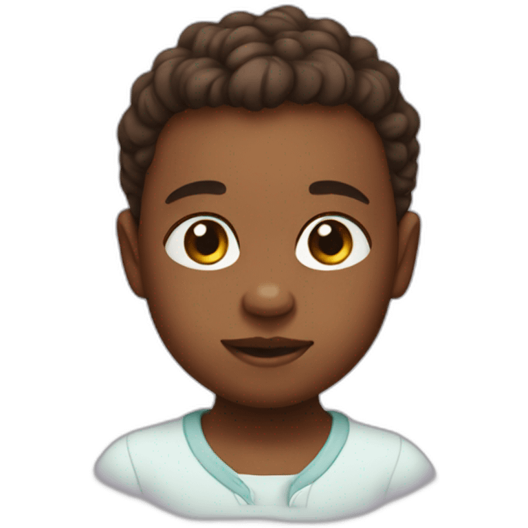 New born kid emoji