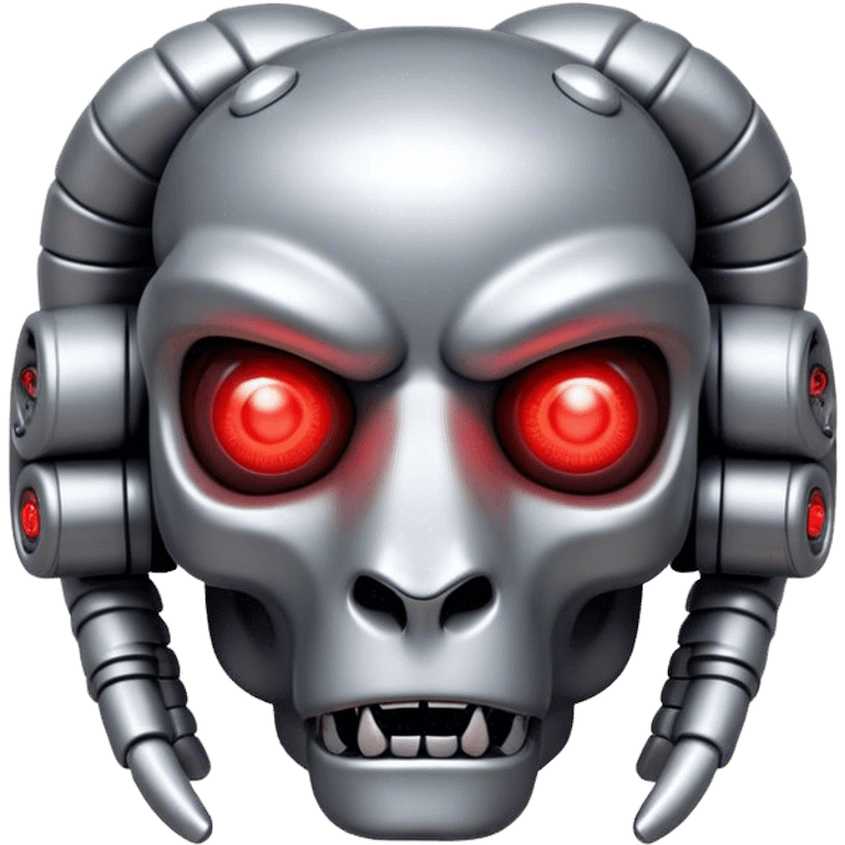 A terminator style Ram emoji