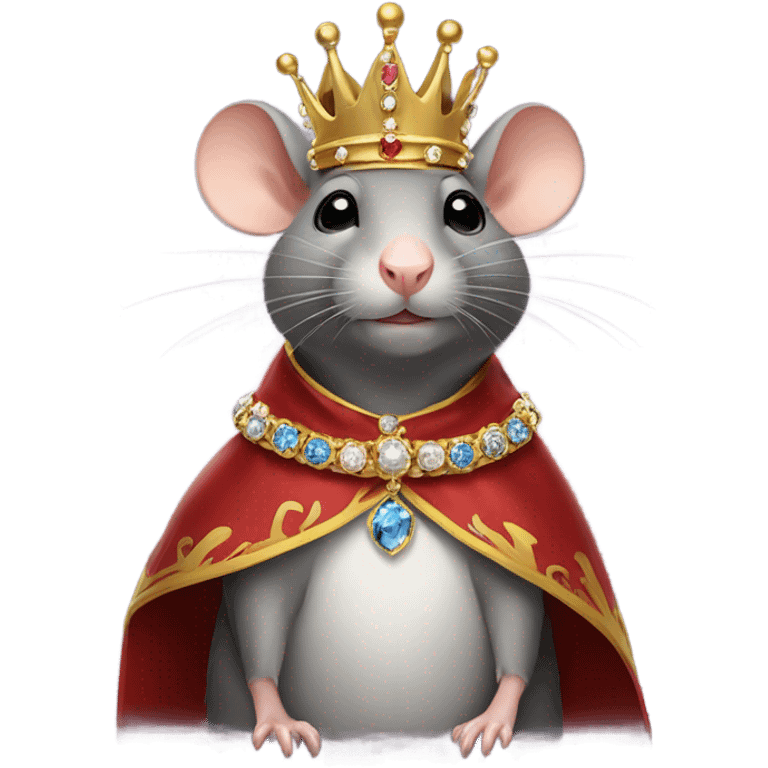 Queen rat emoji