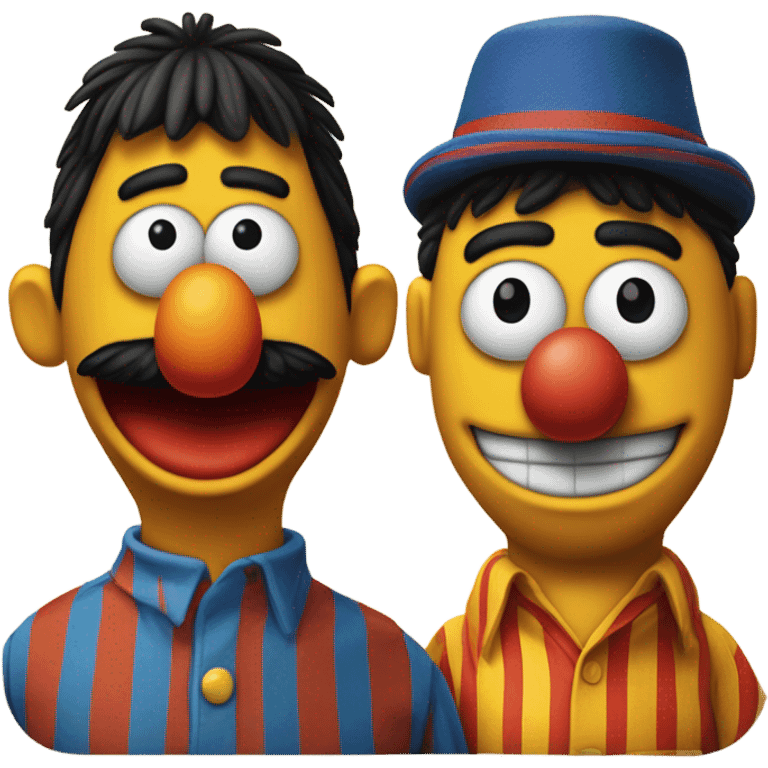 bert and ernie emoji