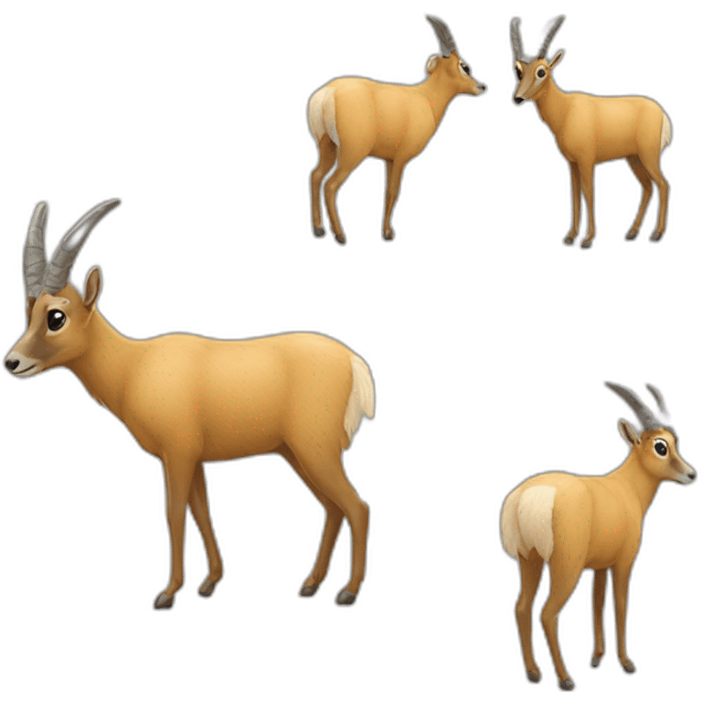 Chamois  emoji