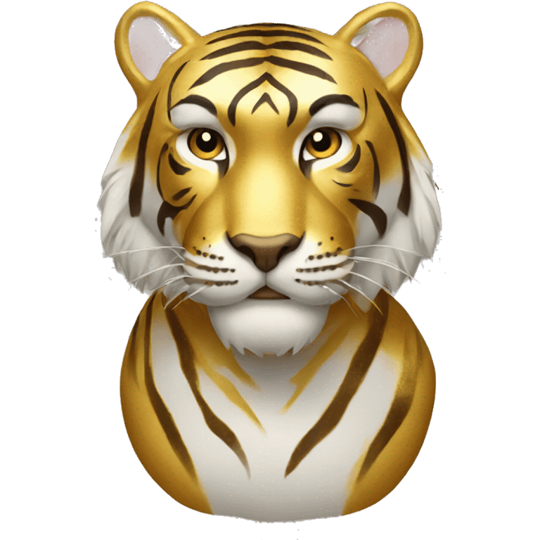 gold tiger emoji