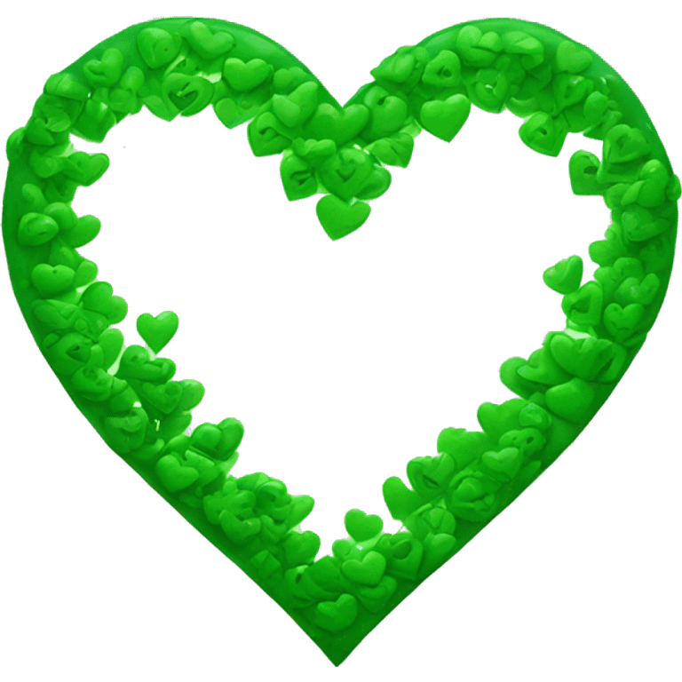 Green heart emoji